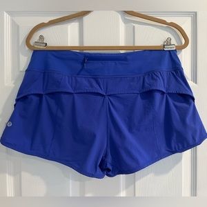 Lululemon Blue Running Shorts 2” Inseam
